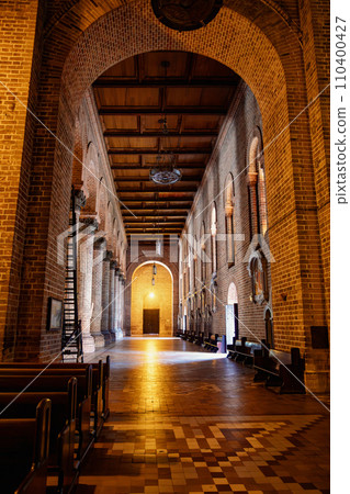 Metropolitan Cathedral of Medellin, major architectural works of Colombia, a Neo-Romanesque gem, in Roman Basilica style. Colombia Metropolitan Cathedral of Medellin, major architectural works of Colombia, a Neo-Romanesque gem, in Roman Basilica style. Colombia 110400427