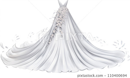 Bridal Gown Beading 110400694