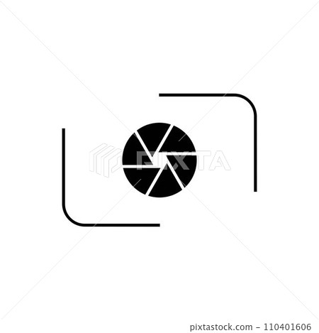 camera lens icon camera lens icon 110401606