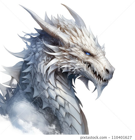 AI-generated content. White Dragon AI-generated content. White Dragon 110401627