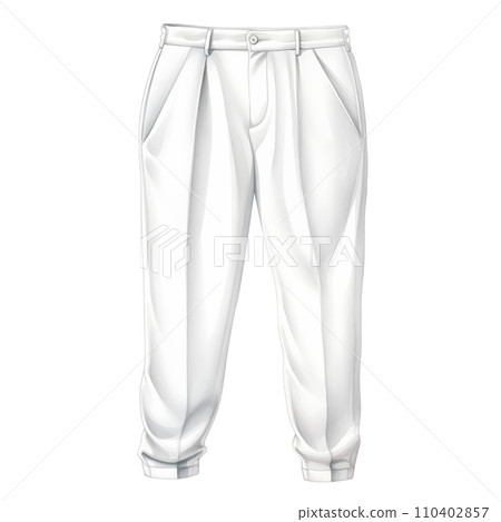 Winter trouser, winter accessories, watercolor illustration Winter trouser, winter accessories, watercolor illustration 110402857