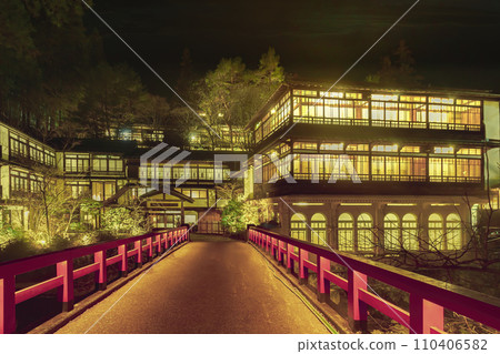 四萬溫泉積善館點燈（群馬縣） 110406582