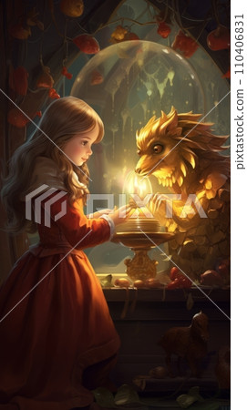 Magic fairy tale characters 110406831