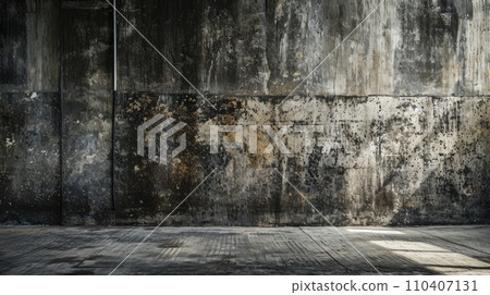 A banner with a concrete wall A banner with a concrete wall 110407131
