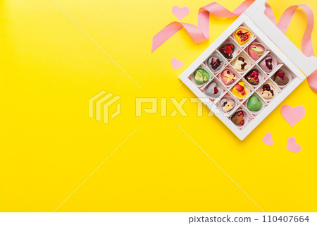 Valentine day composition 110407664