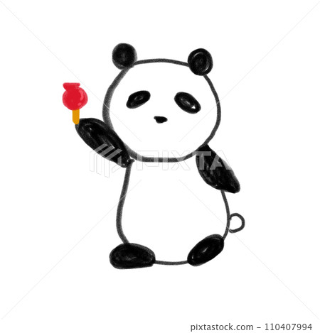 熊貓與糖蘋果 熊貓與糖蘋果 110407994