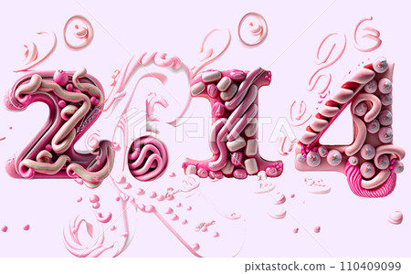 AI image of text on pink background AI image of text on pink background 110409099