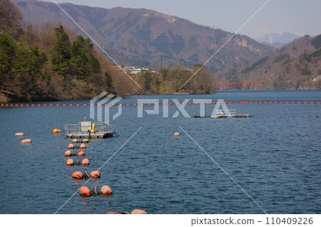 Kusaki Lake and Amiba of Kusaki Dam 110409226
