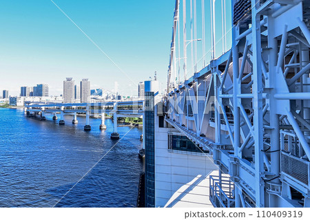 [Tokyo] The scenery seen from Rainbow Bridge was also very beautiful. 110409319