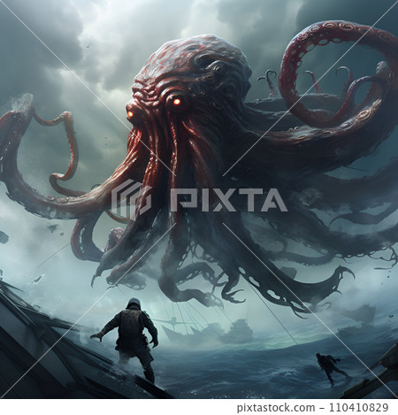 來自外星 AI 生成的 Kraken 影像 來自外星 AI 生成的 Kraken 影像 110410829