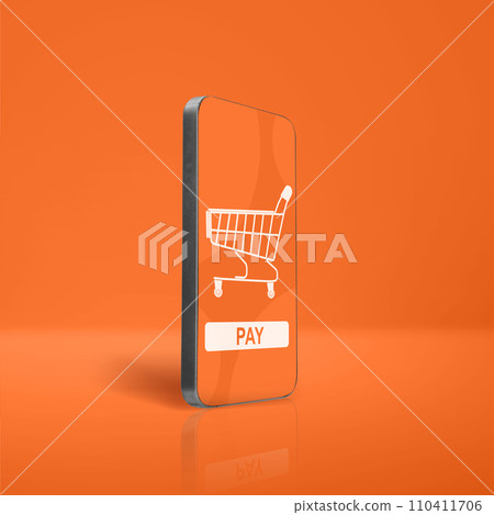 Mobile phones for online payment, banking, or online shopping Mobile phones for online payment, banking, or online shopping 110411706