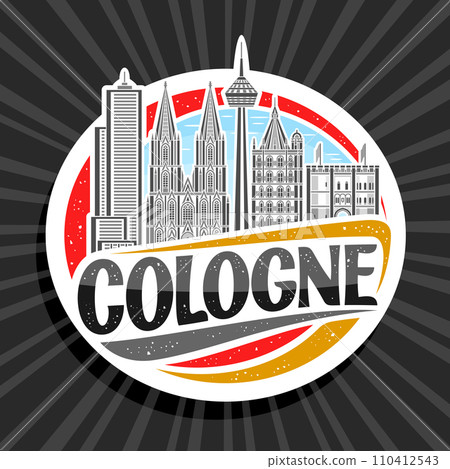 Vector logo for Cologne 110412543