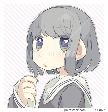 Girl in a sailor suit Girl in a sailor suit 110413074