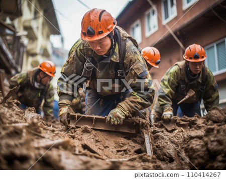 派遣成員前往災區 110414267