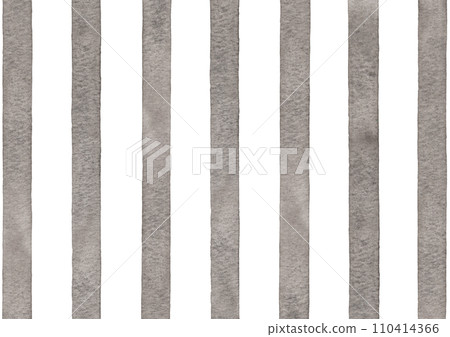 [水彩]黑色條紋插圖 110414366