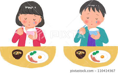 孤獨的小學生水粉畫 110414367