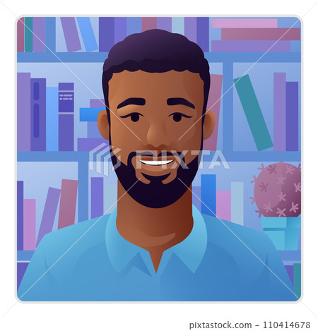 Man Profile Illustration Internet Call Avatar 110414678