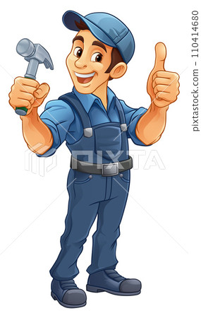 Hammer Carpenter Construction Builder Handyman 110414680