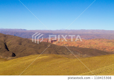 Bolivian mountains landscape,Bolivia 110415308