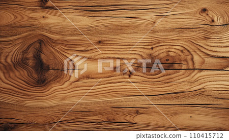 organic wood texture background, wooden floor planks in light and dark brown color, detailed wallpaper pattern AI generated 110415712
