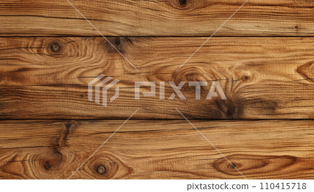 organic wood texture background, wooden floor planks in light and dark brown color, detailed wallpaper pattern AI generated 110415718