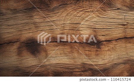 organic wood texture background, wooden floor planks in light and dark brown color, detailed wallpaper pattern AI generated 110415724