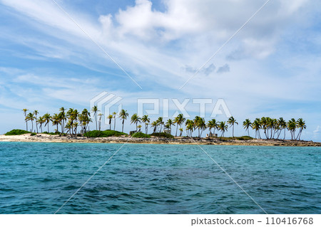 Cay Island in the Bahamas 110416768