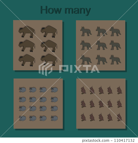 Mathematical tasks for preschool children. Teaching a child to count Mathematical tasks for preschool children. Teaching a child to count 110417132