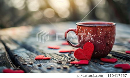 Valentines day background 110417367