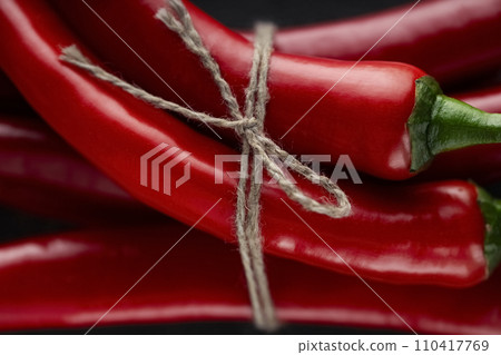 Pepperoni hot chili pepper 110417769