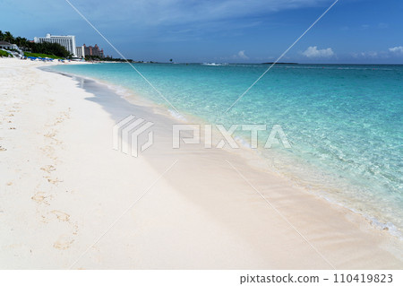 Beautiful Balladice Island beach 110419823