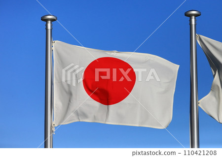 Hinomaru繞在風中的旗幟 110421208