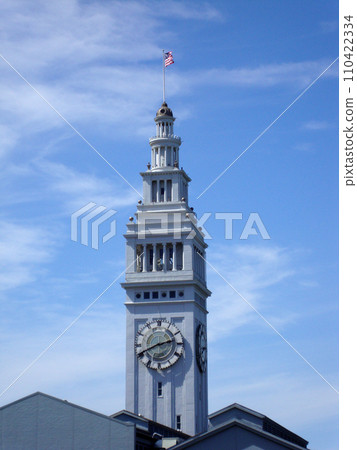 San Francisco Ferry building and clock tower San Francisco Ferry building and clock tower 110422334