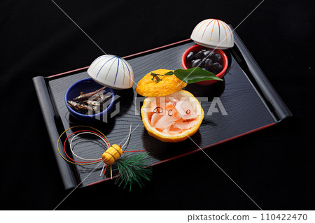 New Year dishes  110422470