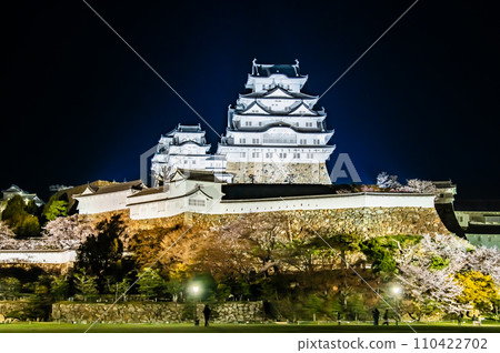 姬路城櫻花夜景 姬路城櫻花夜景 110422702