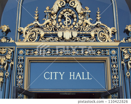 City Hall Sign 110422826