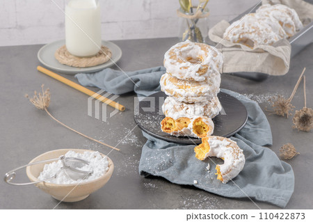 Sweet portuguese donuts 110422873