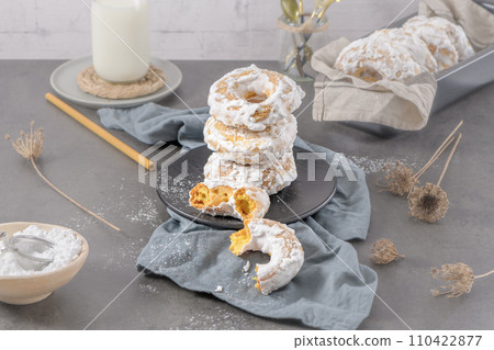 Sweet portuguese donuts 110422877