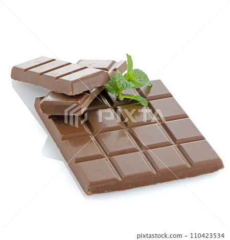 Closeup detail of chocolate Closeup detail of chocolate 110423534
