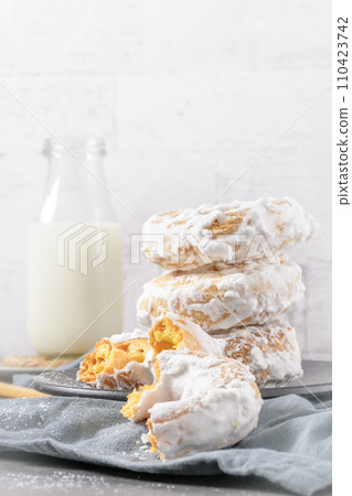 Sweet portuguese donuts 110423742