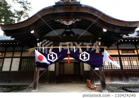 三河國一宮十日神社里宮的“神社辦公室” 110424240