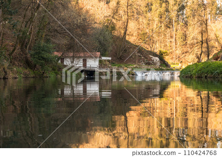 River stream in Portugal 110424768