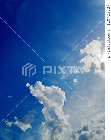 Summer clouds and blue sky in Sao Paulo Brazil Summer clouds and blue sky in Sao Paulo Brazil 110425327