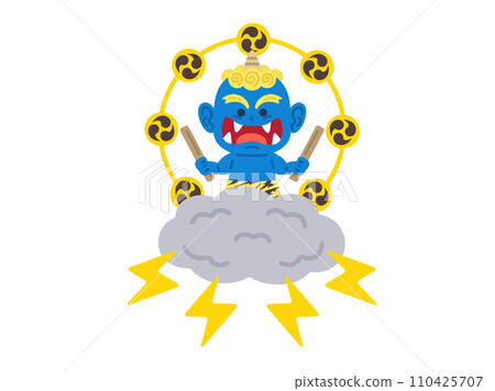 Illustration of the character of Rai-sama (Blue Demon) Illustration of the character of Rai-sama (Blue Demon) 110425707