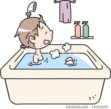 男人洗澡 110426265