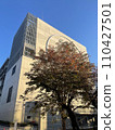 茨城市政廳前的 Onikuru 和秋葉，藍天背景 110427501