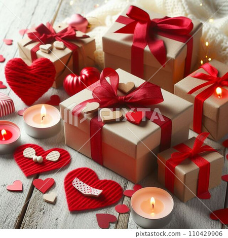 red heart on wooden background red heart on wooden background 110429906