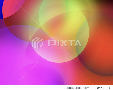 Fantastic and colorful sphere bubble background Fantastic and colorful sphere bubble background 110430484