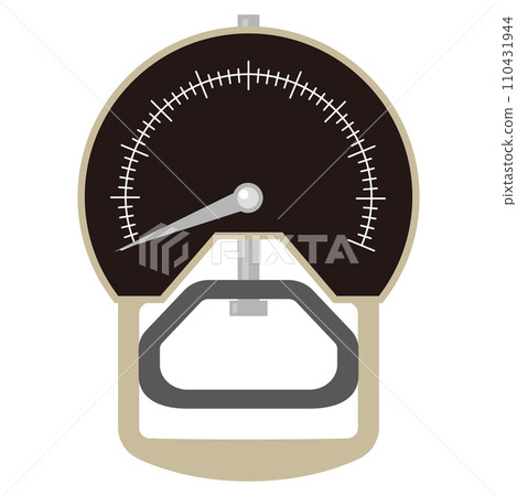 Simple analog grip force meter Simple analog grip force meter 110431944