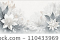 White flower AI-generated image 110433969